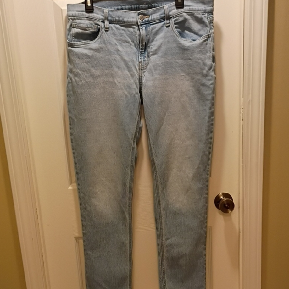 Old Navy Blue Straight Leg Jeans